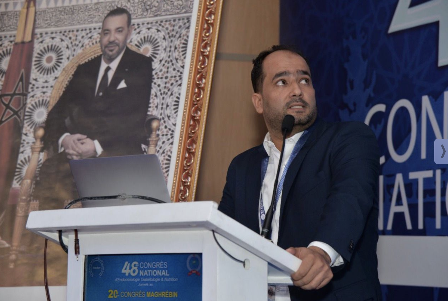 Pr. Adil Ait Errami 48ème Congrès National Endocrinologie 20ème Congrès Maghrébin